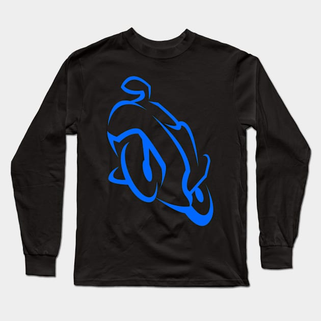 Motorbike Long Sleeve T-Shirt by FromBerlinGift